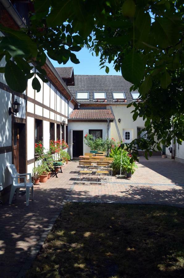 Pension Am Park Wörlitz Kültér fotó
